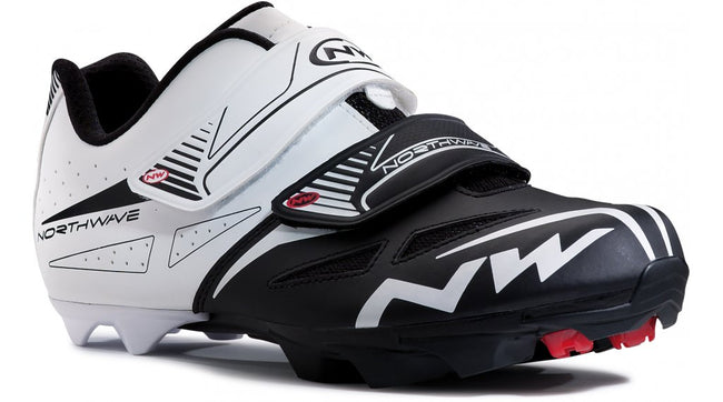 Northwave Spike Pro Clipless Shoes-White/Black - 1