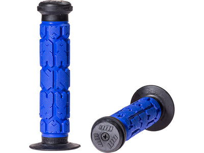 ODI Rouge Flanged Grips-Blue