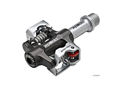 Xpedo M-Force MF-4B Clipless Pedals-Black/Silver