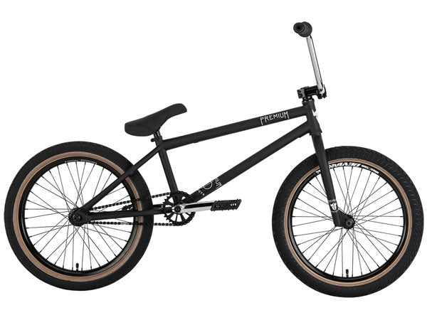 Premium Duo BMX Bike-21"-Matte Black - 1