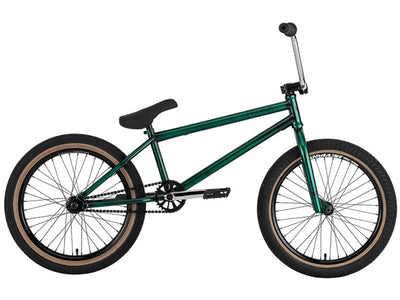 Premium Duo BMX Bike-21"-Trans Green