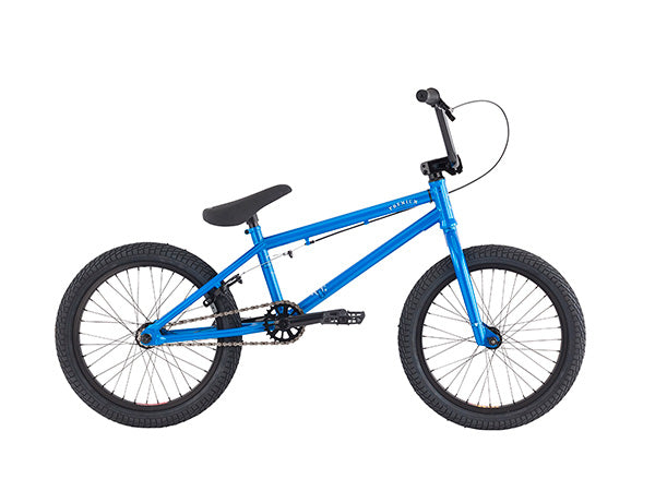 Premium Solo BMX Bike-18"-Gloss Metallic Blue - 1