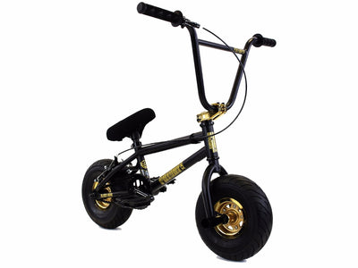 Fat Boy Black Hawk Pro Mini Bike - Black/Gold