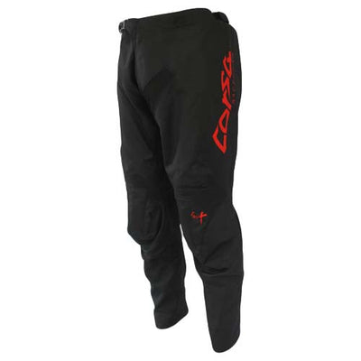 Corsa Warrior X BMX Race Pant-Black/Red