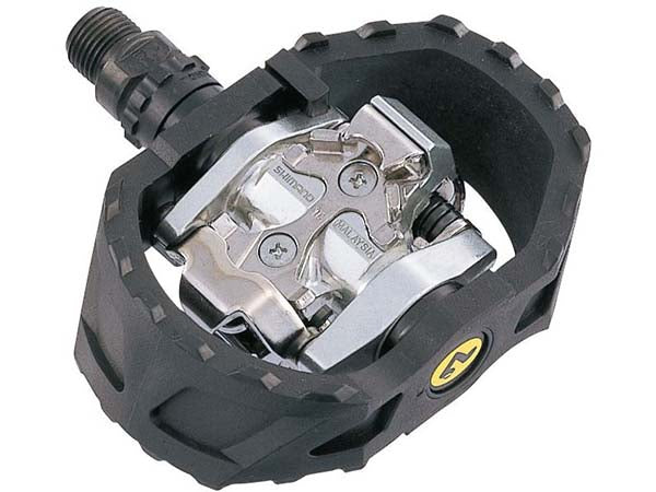 Shimano Deore PD-M424 Clipless Pedals-Black - 1