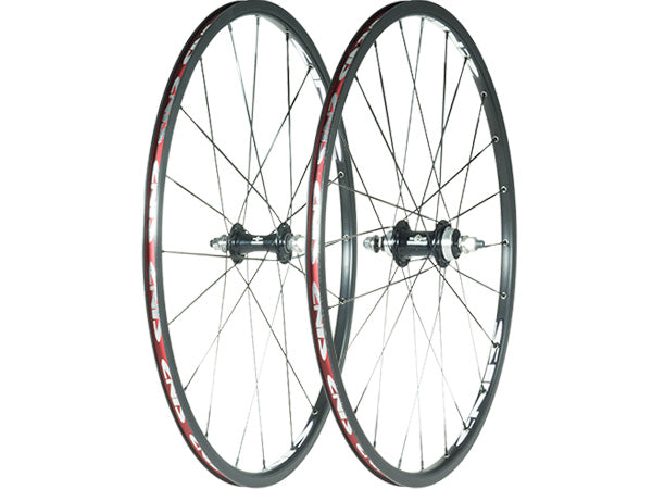 Sinz Elite Expert Cruiser BMX Race Wheelset-24x1 3/8"-Black - 1