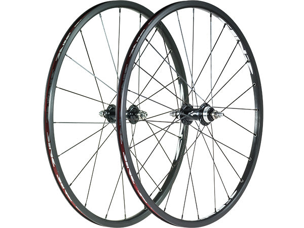 Sinz Freewheel Mini Cruiser BMX Race Wheelset-24x1 1/8"-Black - 1