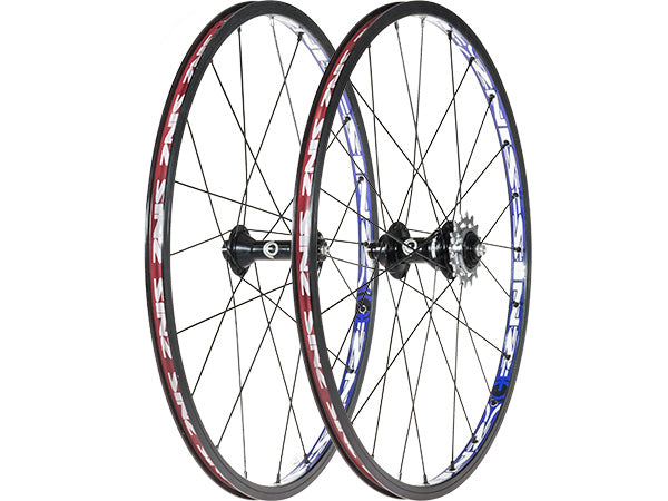 Sinz Cassette Mini Cruiser BMX Race Wheelset-24x1 1/8" - 1
