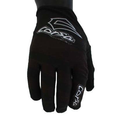 Corsa Unleashed Strapless BMX Race Gloves-Black/White