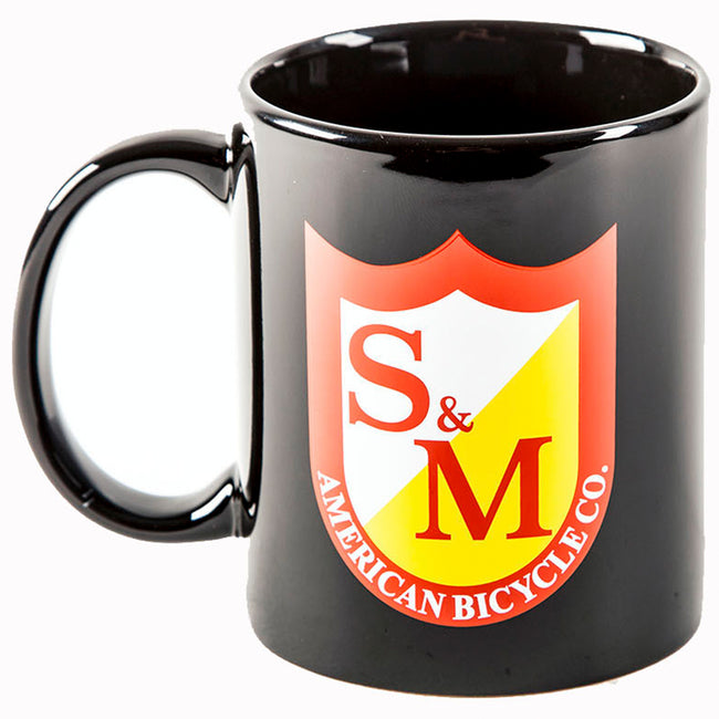 S&amp;M 12oz Coffee Mug-Gloss Black - 2