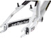 SpeedCo MSeries XLT Aluminum BMX Race Frame-White/Black - 3
