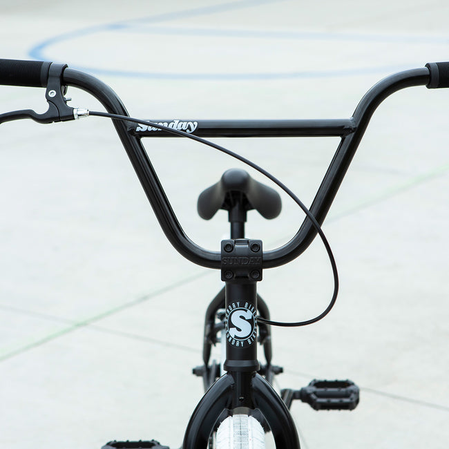 Sunday Blueprint 20"TT BMX Bike-Matte Black/White - 2