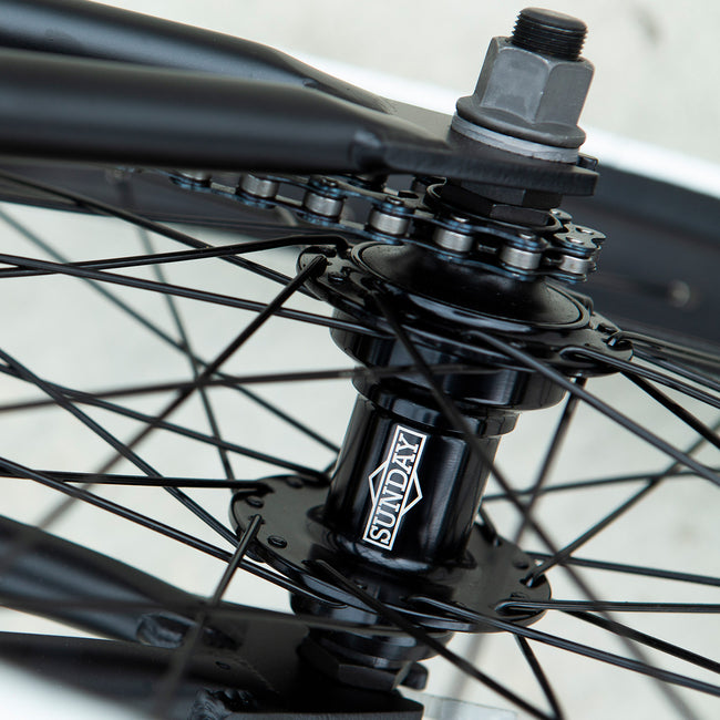 Sunday Blueprint 20"TT BMX Bike-Matte Black/White - 10