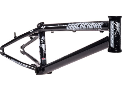 Supercross 2012 Bolt LT Chromoly BMX Race Frame-Gloss Black-Pro