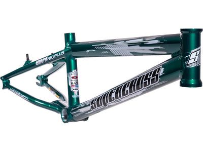 Supercross Envy V2 Aluminum BMX Race Frame-Dark Teal