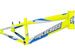 Supercross Envy V5 BMX Race Frame-Hi-Vis Yellow - 1