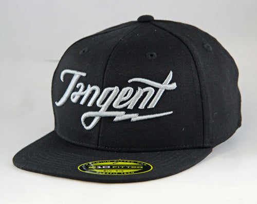 Tangent Bolt Flexfit Hat-Black - 1