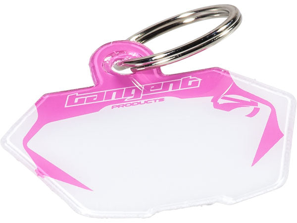 Tangent Number Plate Key Chain - 5