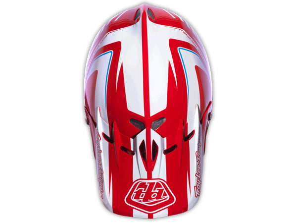 Troy Lee 2013 D2 Delta Composite Helmet-Red - 6