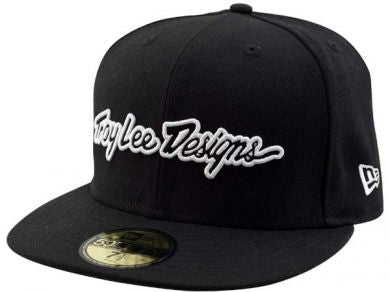 Troy Lee Classic Signature Hat-Black
