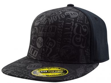 Troy Lee Retro History Hat-Black - 1