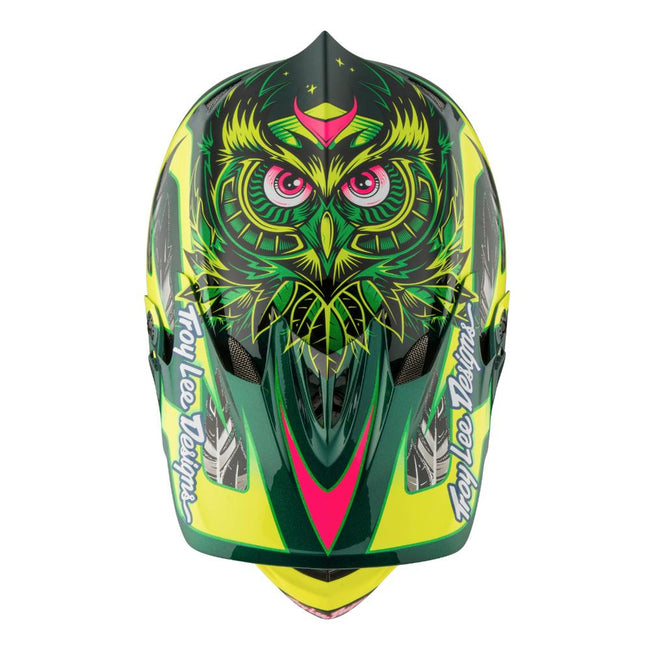 Troy Lee D3 Carbon MIPS Helmet-Nightfall Green - 3