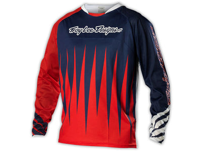 Troy Lee 2014 Sprint BMX Race Jersey-Joker Red/Navy