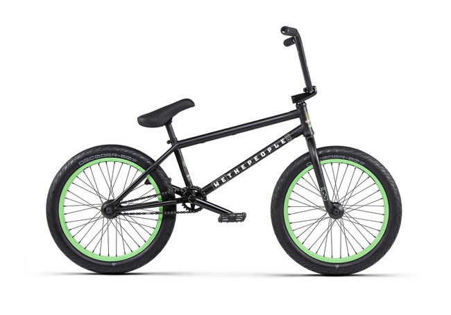 We The People Trust 21"TT BMX Bike-Matte Black - 12