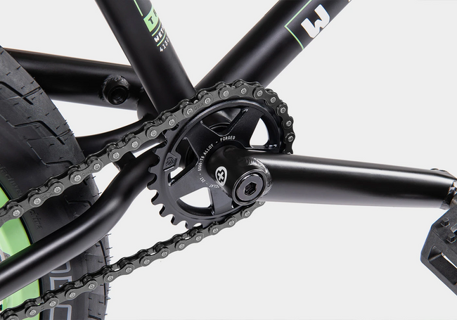 We The People Trust 21"TT BMX Bike-Matte Black - 17