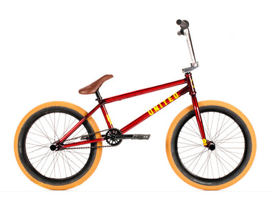 United Supreme BMX Expert Bike-20.5"TT-Trans Red