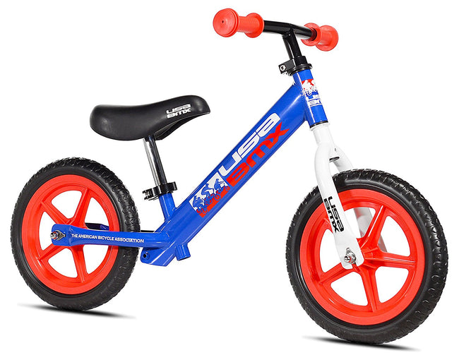 USABMX Balance Bike-12&quot;-Blue/Red - 1