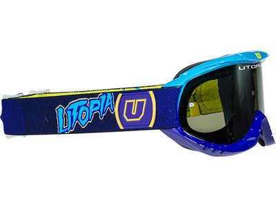 Utopia Slayer Pro MX Poison Goggle-Purple/Cyan