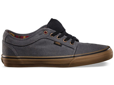 Vans Chukka Low Shoes-Dark Gray/Gum