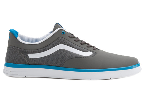 Vans LXVI Graph Shoes-Charcoal/Light Blue - 1