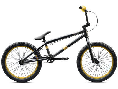 Verde AV BMX Bike-Matte Black/Gold