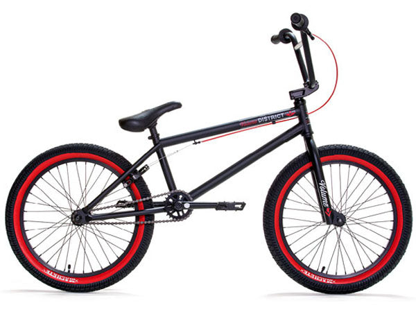 Volume District BMX Bike-18"-Matte Black - 1
