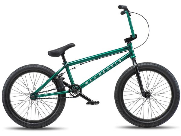 We The People Arcade 20.5"TT Bike-Translucent Green - 1