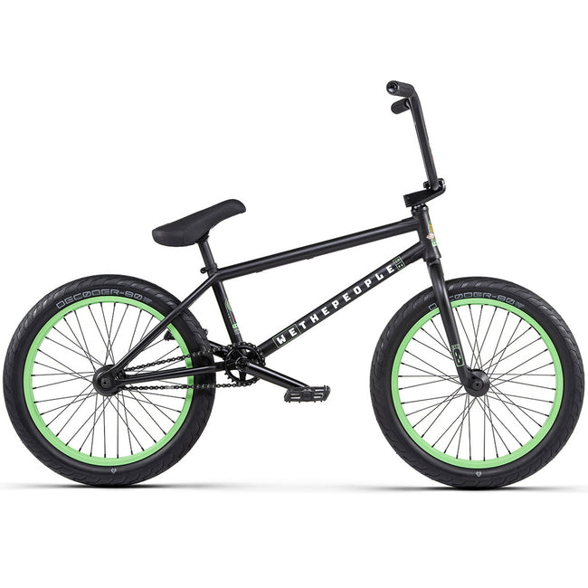 We The People Trust 21"TT BMX Bike-Matte Black - 1