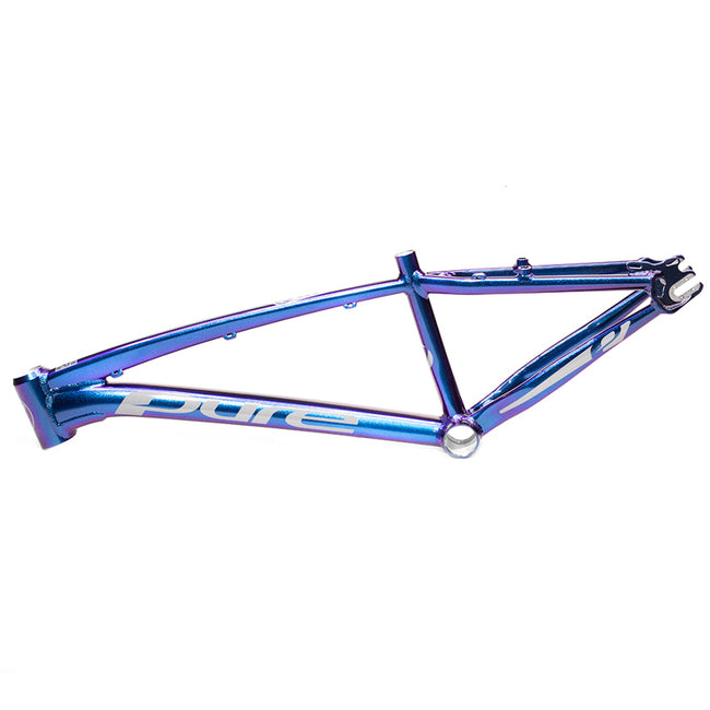 Pure V7 Alloy BMX Race Frame - Flip Blue - 6