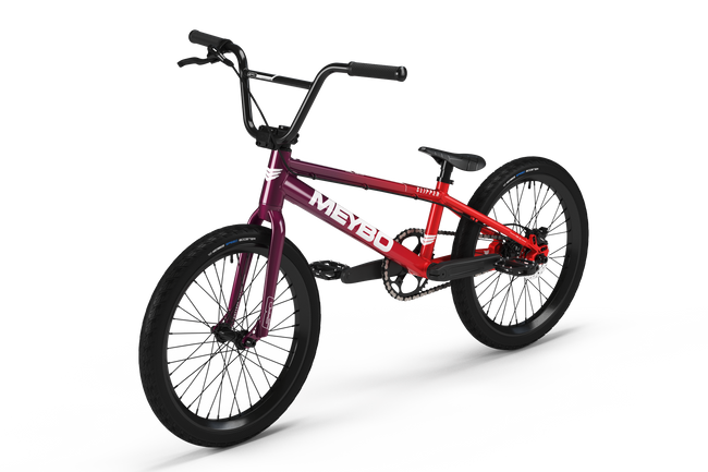 Meybo Clipper Disc Pro 22 BMX Race Bike-Red/Maroon - 3