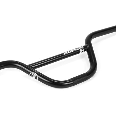 Stay Strong Chevron Straight Cruiser Chromoly BMX Race Handlebars-Black