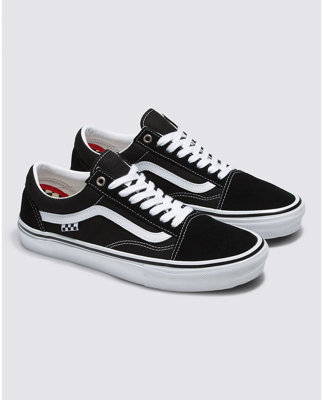 Vans Old Skool Shoes-Black/White - 1