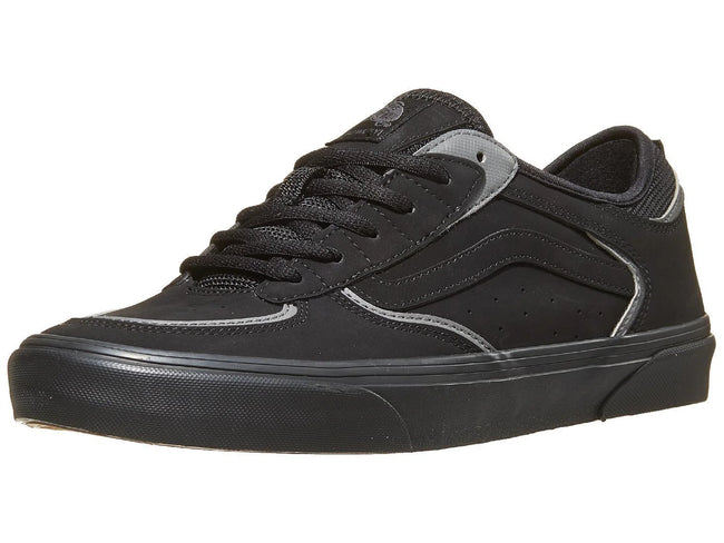 Vans Skate Rowley Shoes-Black/Pewter - 3
