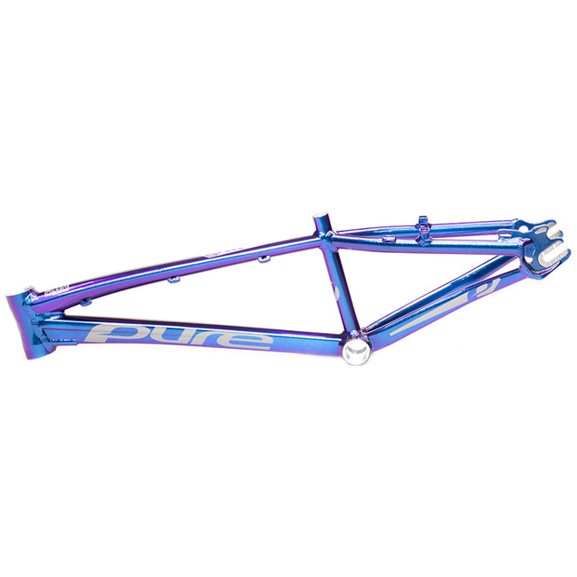 Pure V7 Alloy BMX Race Frame - Flip Blue - 1