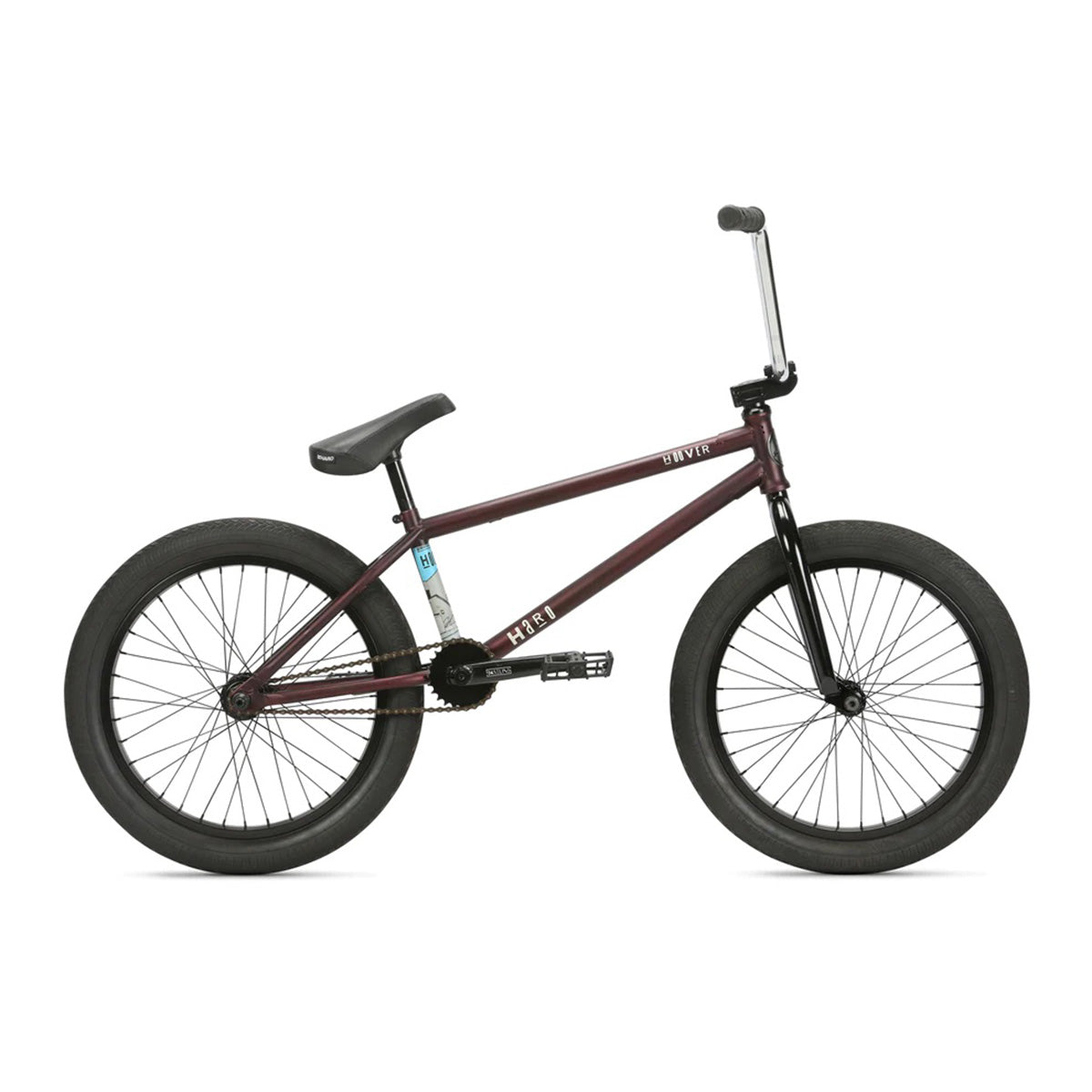 Haro Hoover 20.75in TT BMX Freestyle Bike Vivid Merlot J R Bicycles Inc