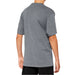 100% Icon T-Shirt-Heather Grey - 2