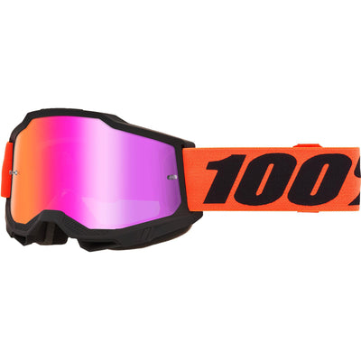 100% Accuri 2 Goggles-Ferran-Dark Red Mirror Lens