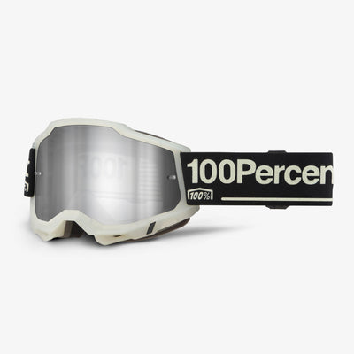 100% Accuri 2 Goggles-Glow-Mirror Silver Lens