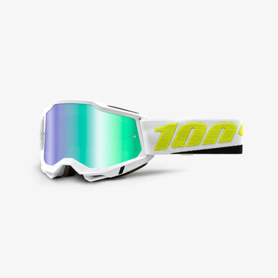 100% Accuri 2 Goggles-Peyote-Mirror Green Lens