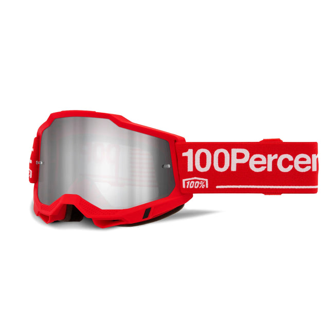 100% Accuri 2 Goggles-Wolg-Silver Mirror Lens - 1